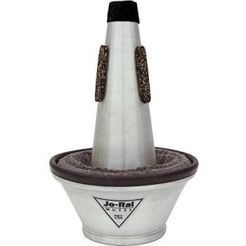 Jo‑Ral Aluminum Trumpet Cup Mute – Standard TriTone