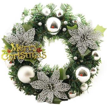 Festive Pine Needle Door Ornament