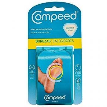 COMPEED DUREZAS HIDROCOLOIDE TALLA MEDIANA 6 UNIDADES