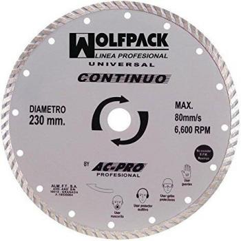 Disco diamante 230 mm. general obra continuo