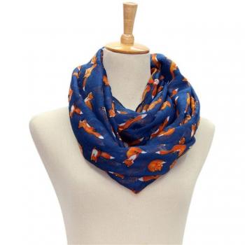 Fox Design Women's Voile Shawl Scarf