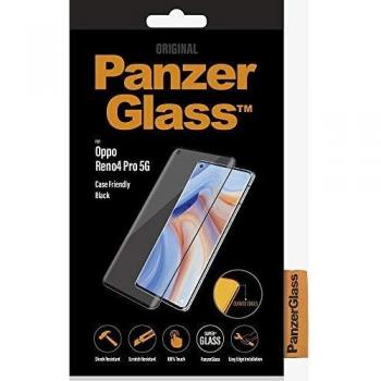 Oppo Reno4 Pro 5G Schutzglas – Schwarze Variante
