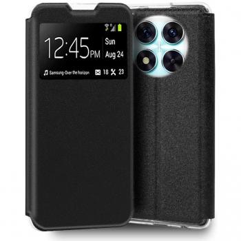Cover CoolFlip Negro para Redmi Note 14 Pro 5G y Poco X7 – Elegancia en un solo gesto