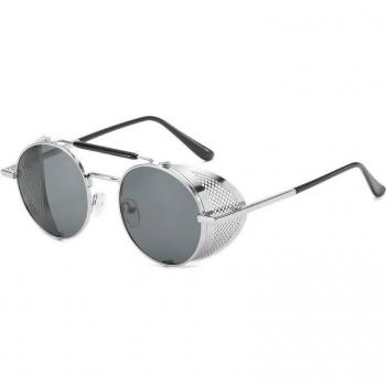 Retro Round Frame Sunglasses for Men and Women