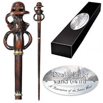 Death Eater Swirl Character Wand