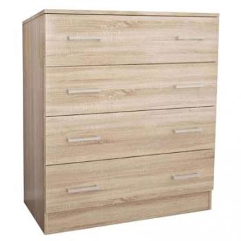 Cassettiera di Design Jarl con 4 Cassetti