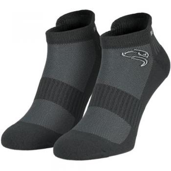 Black Snake Polsterungs-Laufsocken für Herren – 2 Paar
