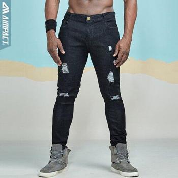Jeans Rasgados para Hombre Slim Fit AM5034