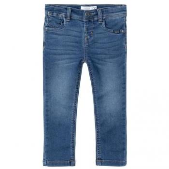 Name It Herren Slim Fit Jeans mit Sweat-Design
