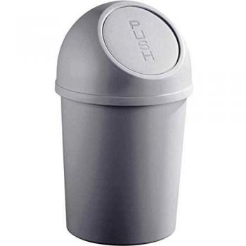 Cestino in Plastica Grigio Chiaro 13L