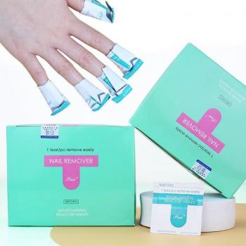 Nail Art UV Gel Remover Wraps