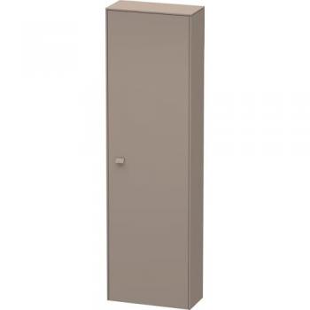 Armoire de salle de bain Brioso Duravit Basalte Mat 520x1770x240mm porte droite