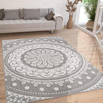 Tappeto Moderno Terrazzino 80x250 cm – Nuovo Grigio