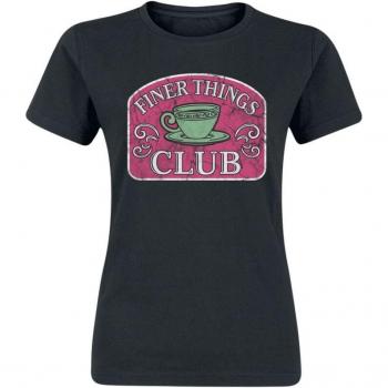 The Office Finer Things Club Casual Tee – Schwarz, Größe XL