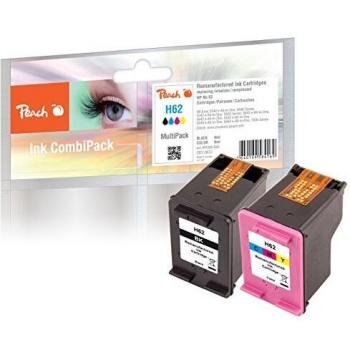 Peach H62 Tintenpatronen kompatibel zu HP No. 62