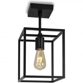 Cubic³ 3394 Plafoniera nera Moretti Luce