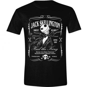 Camiseta con licencia oficial de Jack Skellington de Pesadilla antes de Navidad de Disney