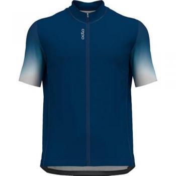 Cycling Shirt Man M Blue Odlo Essentials