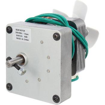 Motor de engranaje para horno de barbacoa AC 110V-240V, motor de poco ruido 1.6-3.0 RPM