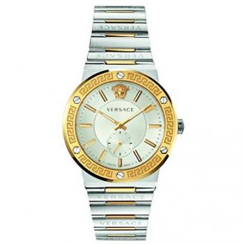 Versace Greca Logo Bicolor Watch, ONE SIZE
