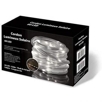 Tapis de Lumière Solaire 18 m – Blanc