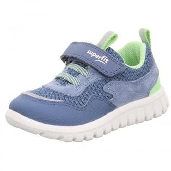 Superfit Kinder-Sneaker Sport7 Mini – Blau, 29, Klettverschluss
