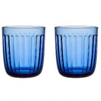 Iittala Raami Longdrinkglas 2 Stück Ultramarin 260 ml