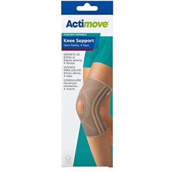 Rodillera Actimove Beige Rótula Abierta, Talla M (36‑41 cm)