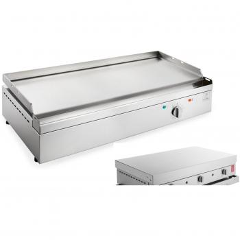 Plancha Inox Chef 80 cm Lisse et Couverture