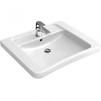 Villeroy & Boch Lavabo Arquitectura Vita 650x550 – Modelo 517867R1, Color Blanco