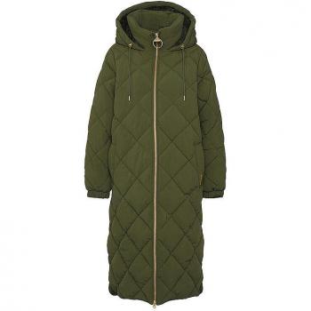Barbour Kirkton Women’s Long Puffer Jacket – Olive, UK18 (EU46)