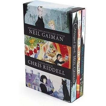 Neil Gaiman/Chris Riddell 3-Book Box Set: Coraline; The Graveyard Book; For...