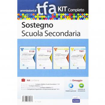 TFA sostegno scuola secondaria. Eserciziario commentato sostegno didattico scuola secondaria