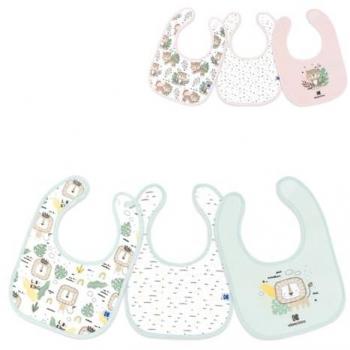 Eco‑Friendly Mint Bibs – 3 Pack for Babies