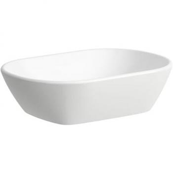 Laufen Lua Waschtisch-Schale 500x350mm, ohne Hahnloch und Überlauf, Weiß mit LCC