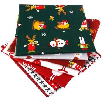 David 50x145cm Christmas Fabric for Sewing Tilda Dolls, 100% Cotton, c3142
