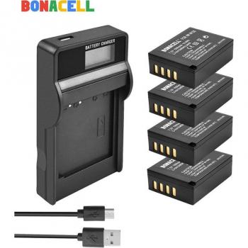 Fujifilm NP-W126 Batterij met Lcd Oplader voor X-M1 X-A1 X-T1 X-E1 X-Pro2