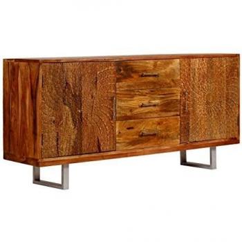 Madia di Acacia Lavorata a Mano 158x40x75