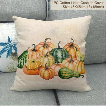 Housse de Coussin Couverts de Canapé Citrouille – 45 × 45 cm