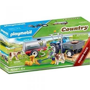 Agriculteur avec Faucheuse et Réservoir d’Eau – Set Playmobil 70367