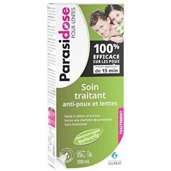 Parasidose Poux-Lentes Soin Traitant 200ml