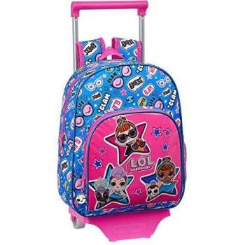 Mochila Trolley Infantil LOL Azul
