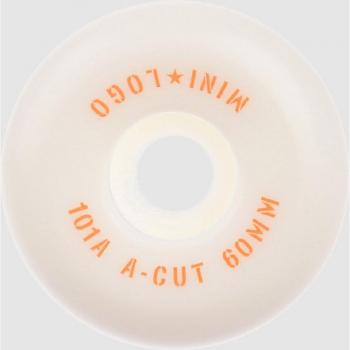 Mini Logo A-Cut #3 101A 55 mm Rollen weiß – Unisex‑Ausführung