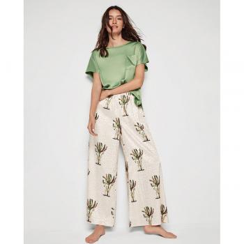 Gisela Pantalón de Mujer Estampado Jungle