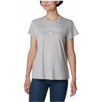 Top Trail Design Columbia Mujer Gris Corto