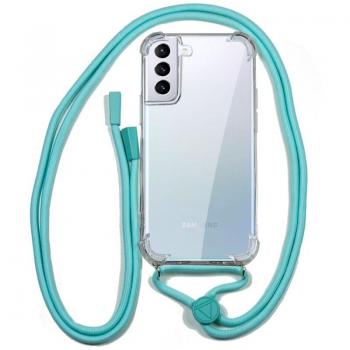 Carcasa COOL Celeste Transparenta para Samsung Galaxy S21 Plus