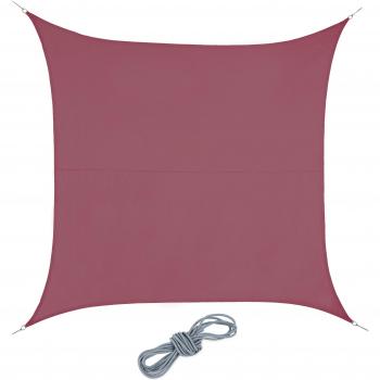 Vela de Playa RelaxDays 4m x 4m Rojo