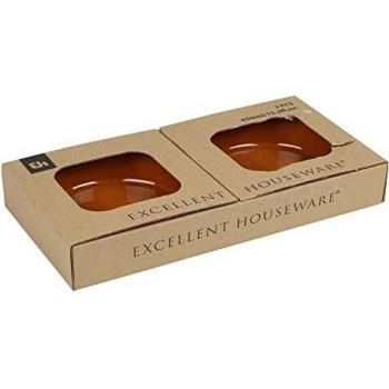 Set di 2 Cazuelas per Aperitivi in Terracotta 450 ml Ø 15,5 x 3,8 cm