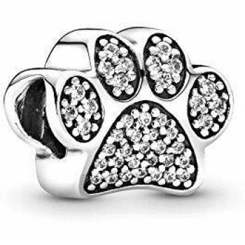 Abalorio Mujer Pandora SPARKLING PAW PRINT & HEART