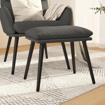 VidaXL Voetenbank Dunkelgrau 45x29,5x35 cm aus hochwertigem Stoff